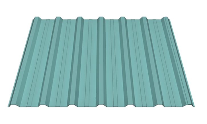 Tôn kẽm màu 7 sóng, lợp mái tôn nhà xưởng TpHCM, Bình Dương, Long An