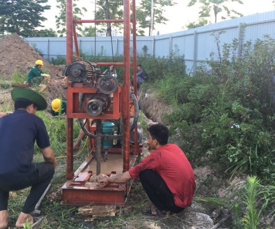 Thợ khoan giếng nước ngọt tại TP Biên Hòa