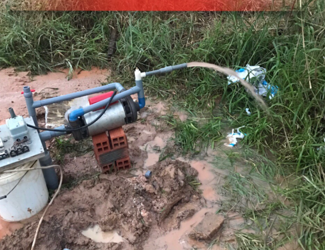 Khoan giếng lắp máy bơm ở khu vực Cần Giờ