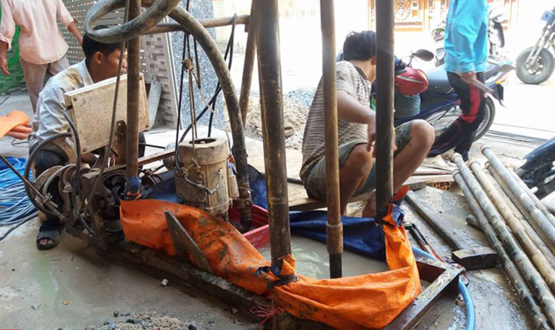 Chuyên khoan giếng nước ngọt tại Thuận An