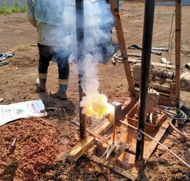 Khoan thả dây tiếp địa chống sét tại Quận 4