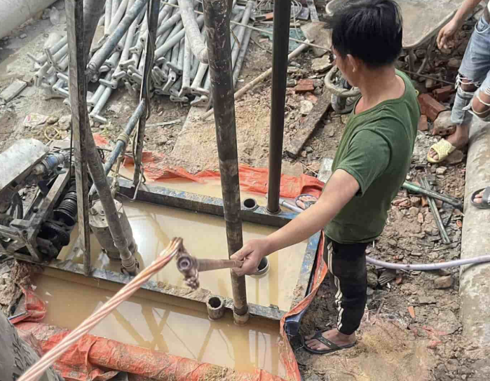 Khoan thả dây chống sét chuyên nghiệp khu vực quận 5