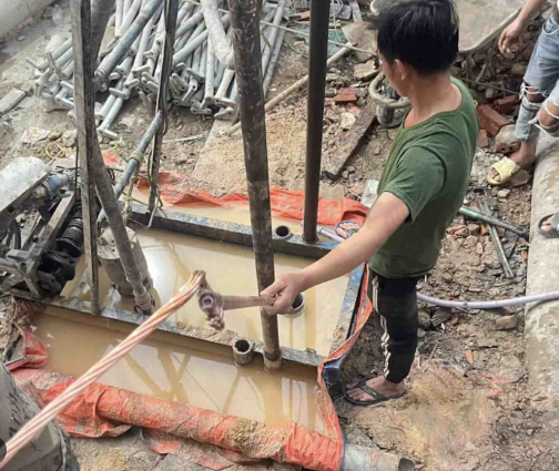 Dịch vụ khoan giếng tiếp địa ở khu vực quận 2