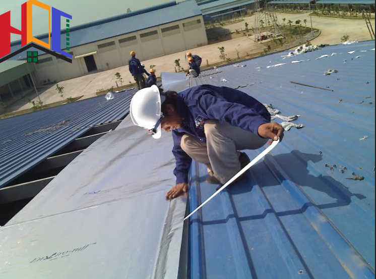 Thi công lợp mái tôn nhà xưởng giá rẻ tại Tp Thuận An.