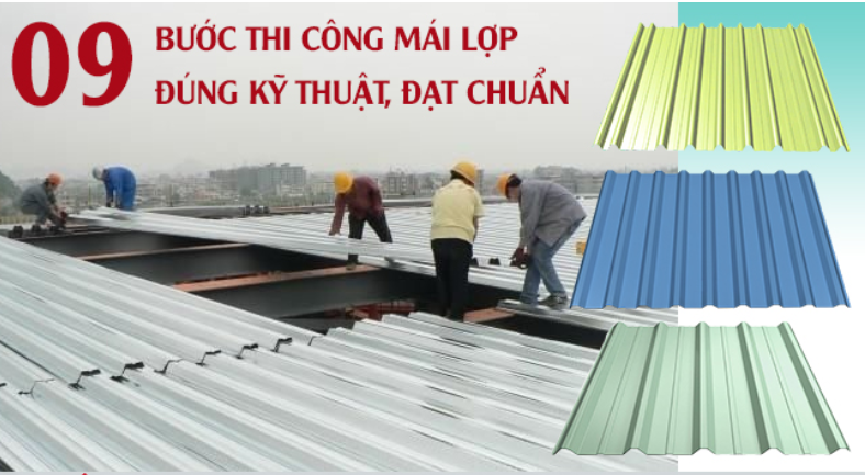 Dịch vụ lợp mái tôn nhà ở tại Quận Bình Tân