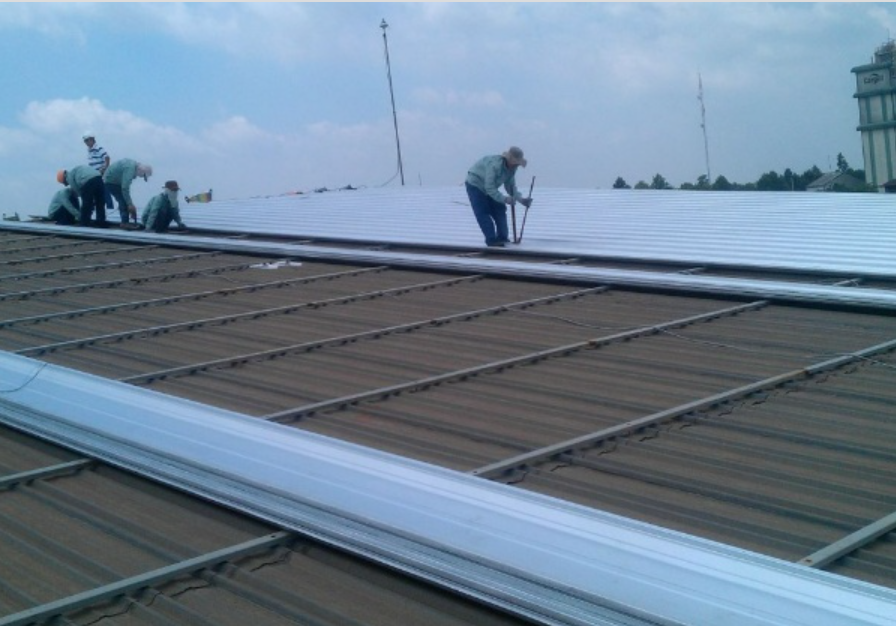 Nhận lợp mái tôn nhà xưởng ở các KCN Bến Cát, Bình Dương