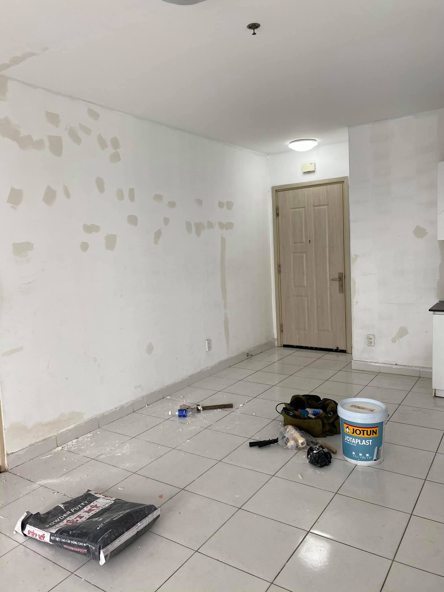 nhận sơn sửa lại căn hộ chung cư tại thủ đức