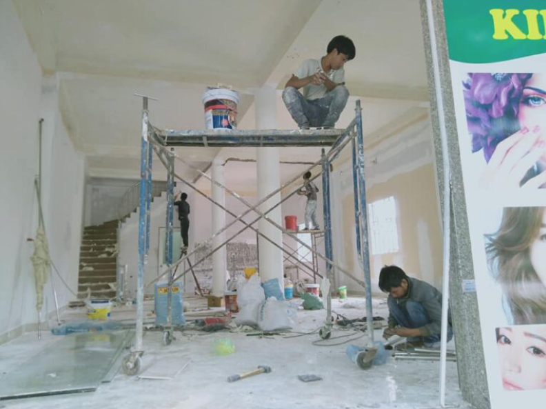 Nhà thầu sơn nhà uy tín ở tại TPHCM