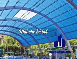 Dịch vụ làm mái nhựa poly lấy sáng tại TpHCM