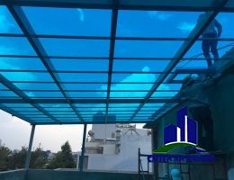 Tấm lợp mái polycarbonate lấy sáng 