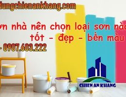 Báo giá sơn nhà tại TPHCM - Sơn nhà trọn gói 0907603222